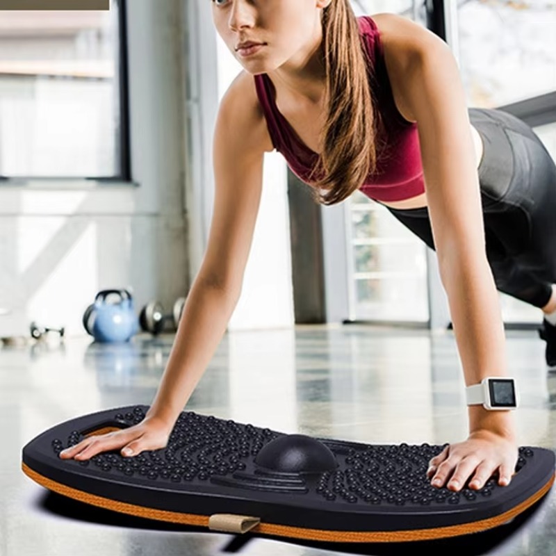 Anti Fatigue Mat - Standing Desk Mat Anti-Fatigue Wooden Wobble