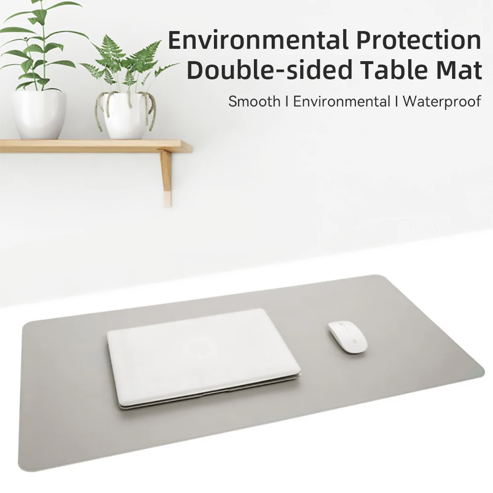 Desk Mat Leather - 1 Pcs Large Size 600*300mm Office