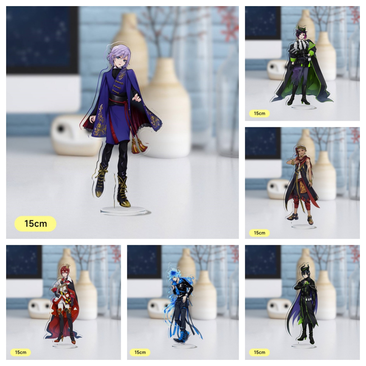 Standing Desk Electric - 15CM Twisted Wonderland Acrylic Figure Stand