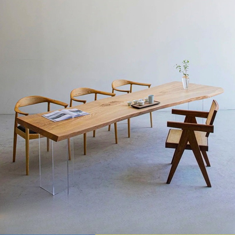 Nordic Solid Wood Acrylic Floa - Free Home Office recensie en prijs