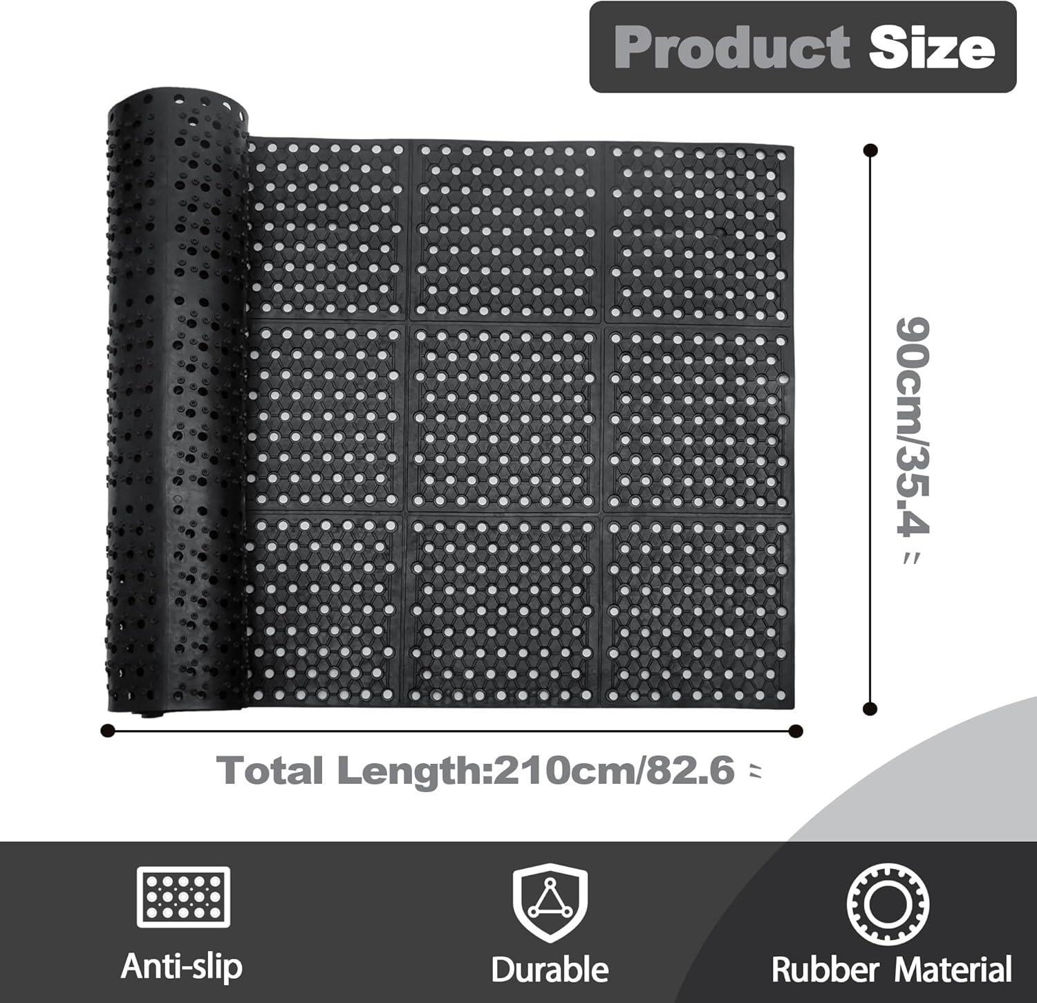 Commercial Anti-Fatigue Draina - Anti Fatigue Mat recensie en prijs