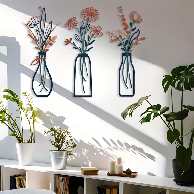 3 Large Floral Wall Art Sculpt - Home Office Interior Design recensie en prijs