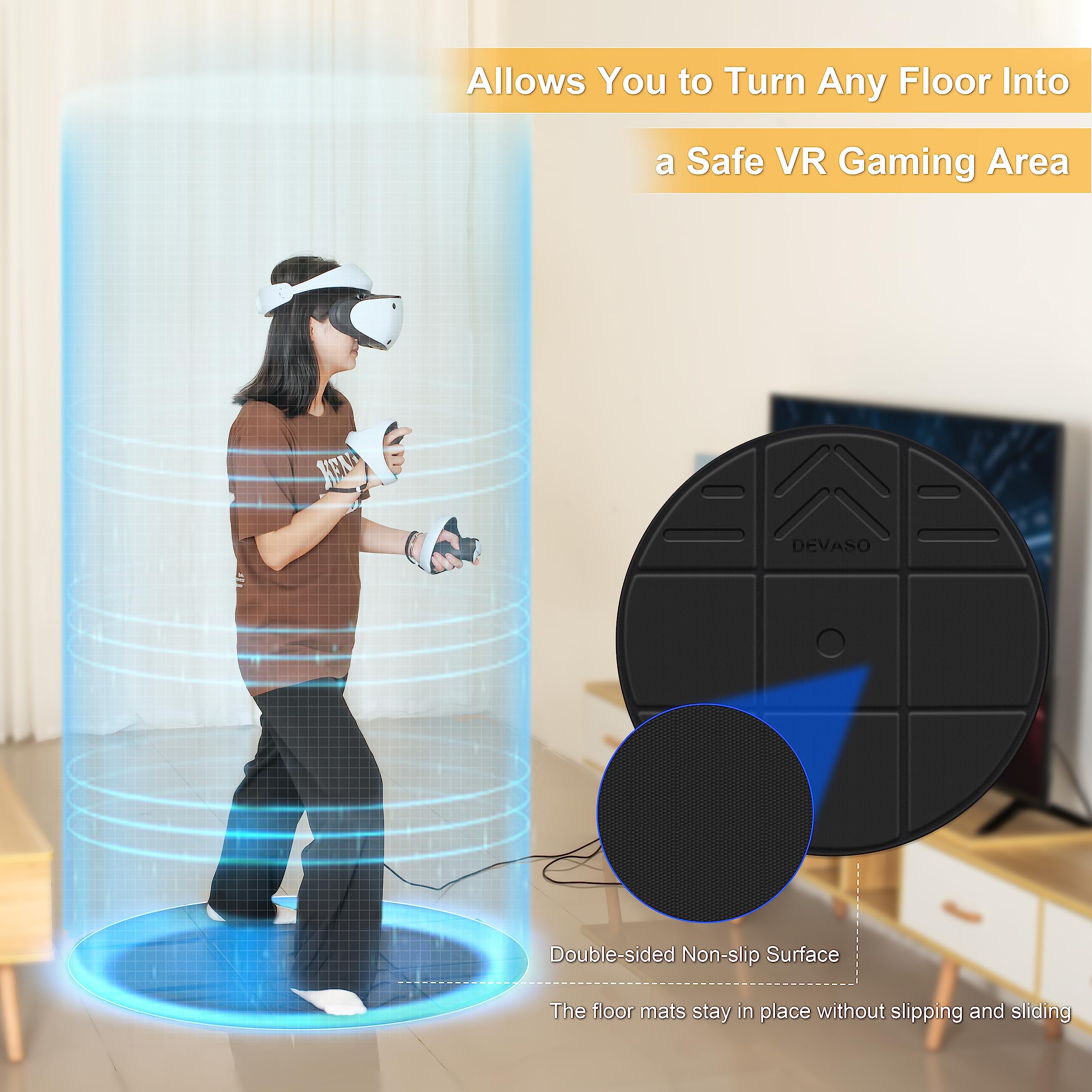 Foldable VR Mat for Meta Quest - Anti Fatigue Mat recensie en prijs