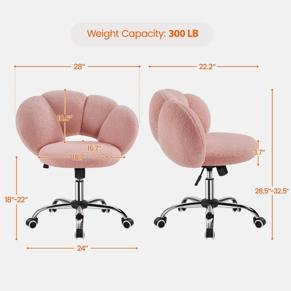 Cloud-Shaped Upholstered Vanit - Free Home Office recensie en prijs