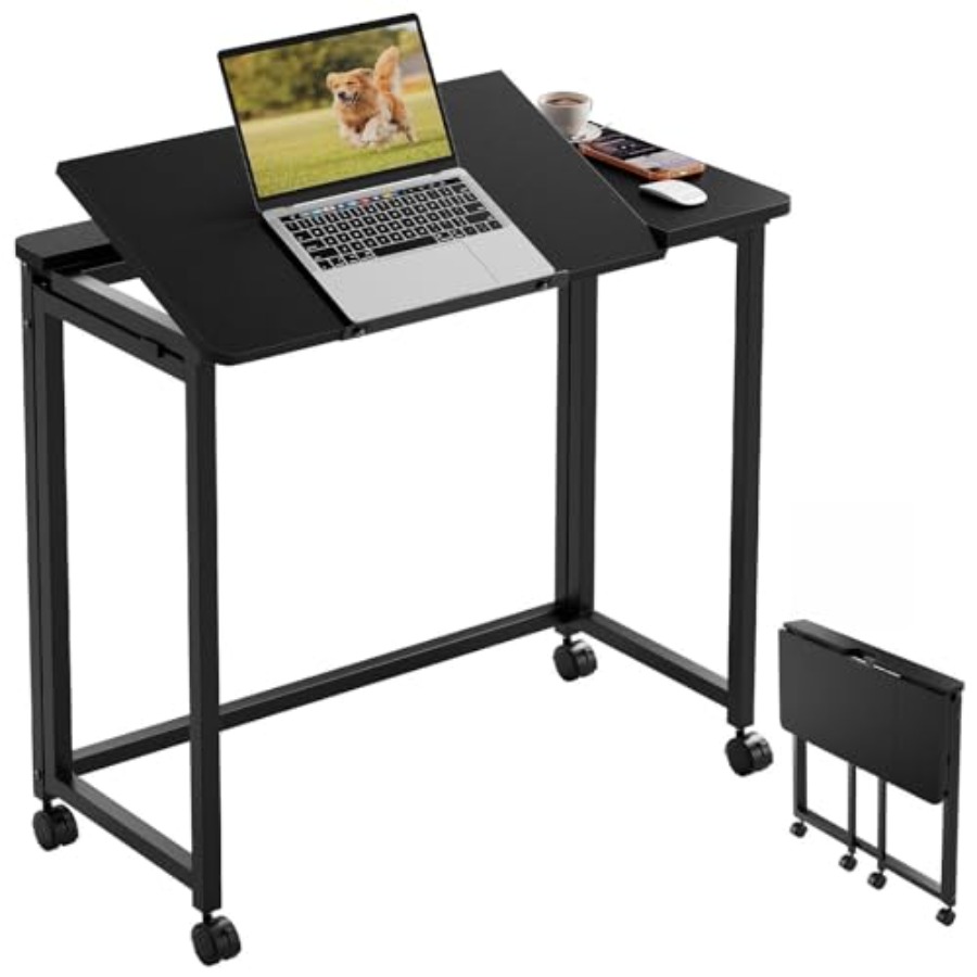 Folding Desk with Wheels 31.5  - Free Home Office recensie en prijs