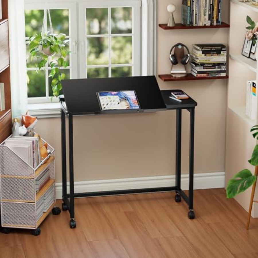 Folding Desk with Wheels 31.5  - Free Home Office recensie en prijs