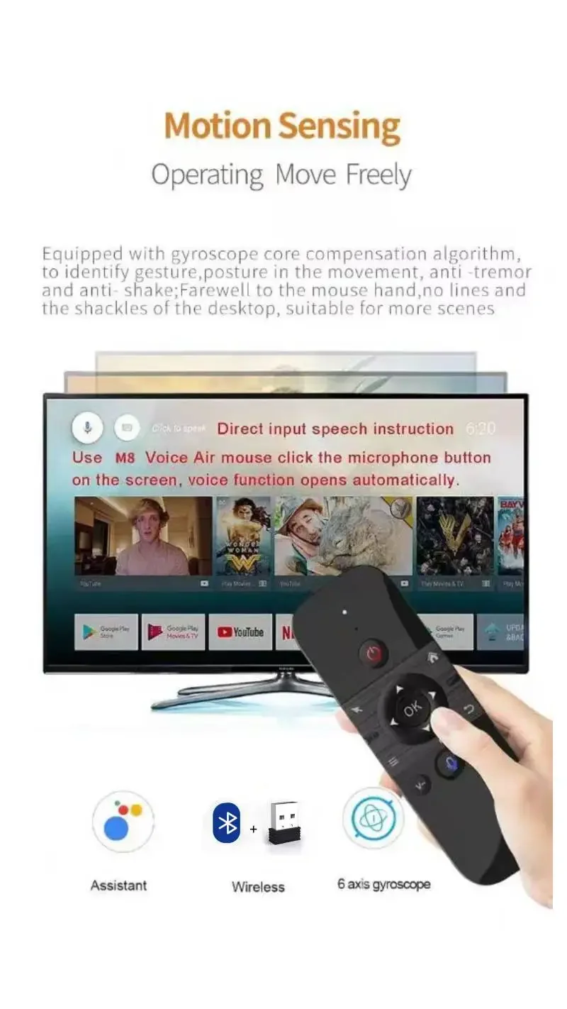 Air Mouse TV Remote with Keybo - Home Office Google recensie en prijs