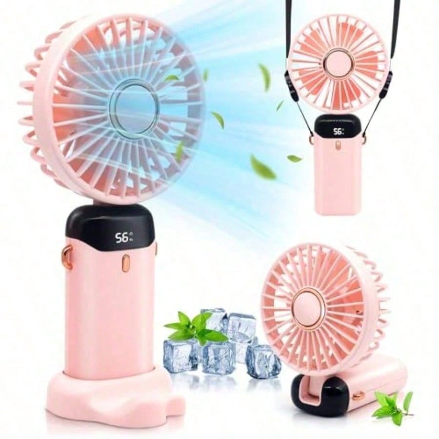 1pc Mini Handheld Electric Fan - Standing Desk Electric recensie en prijs