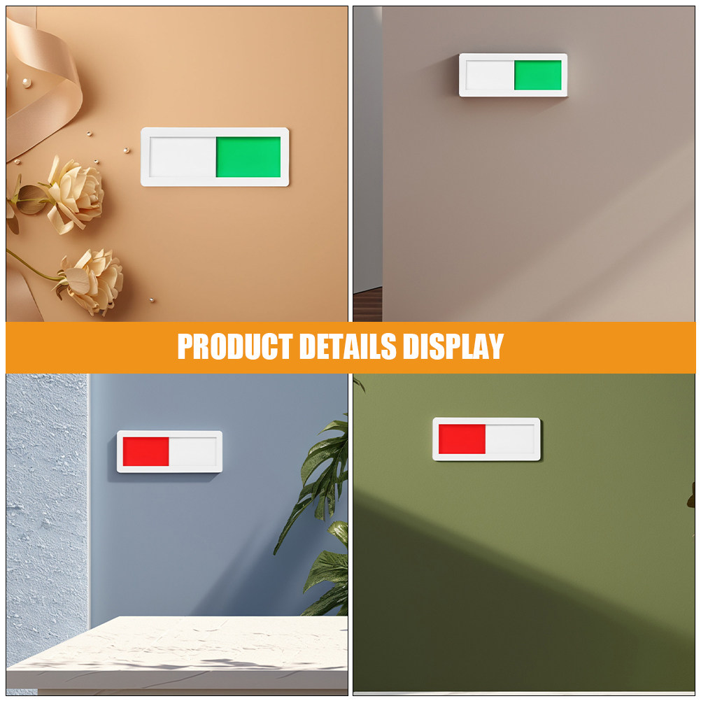 5Pcs Sliding Door Privacy Sign - Home Office Vacantes recensie en prijs