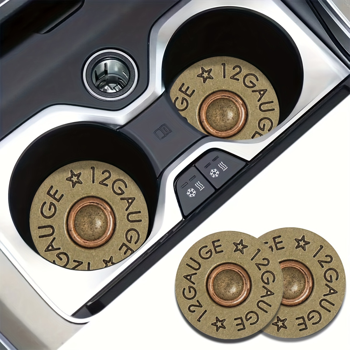 2-Pack Bullet-Shaped Design Ca - Desk Mat Leather recensie en prijs