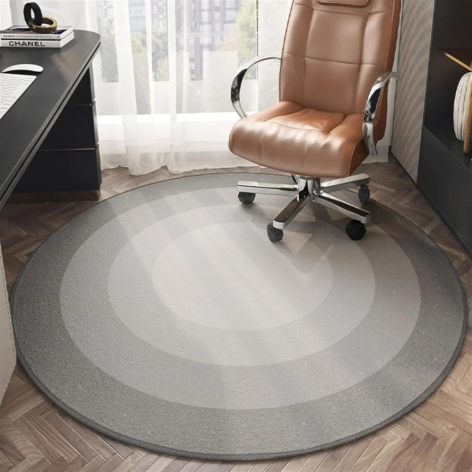 VIKAMA Vintage Round Rug - Sta - Home Office Rug recensie en prijs