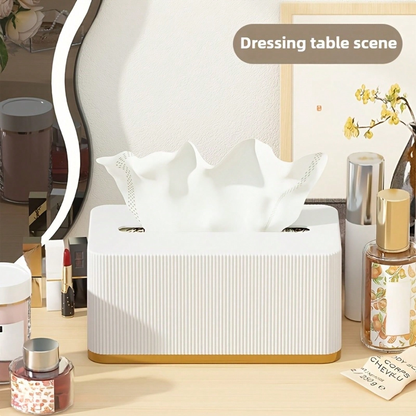 Luxury White & Golden Accent T - Home Office Interior Design recensie en prijs