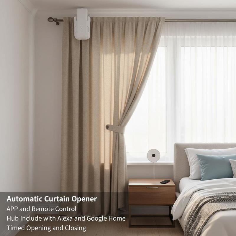 Smart Curtain Robot 12x8x5cm F - Home Office Google recensie en prijs