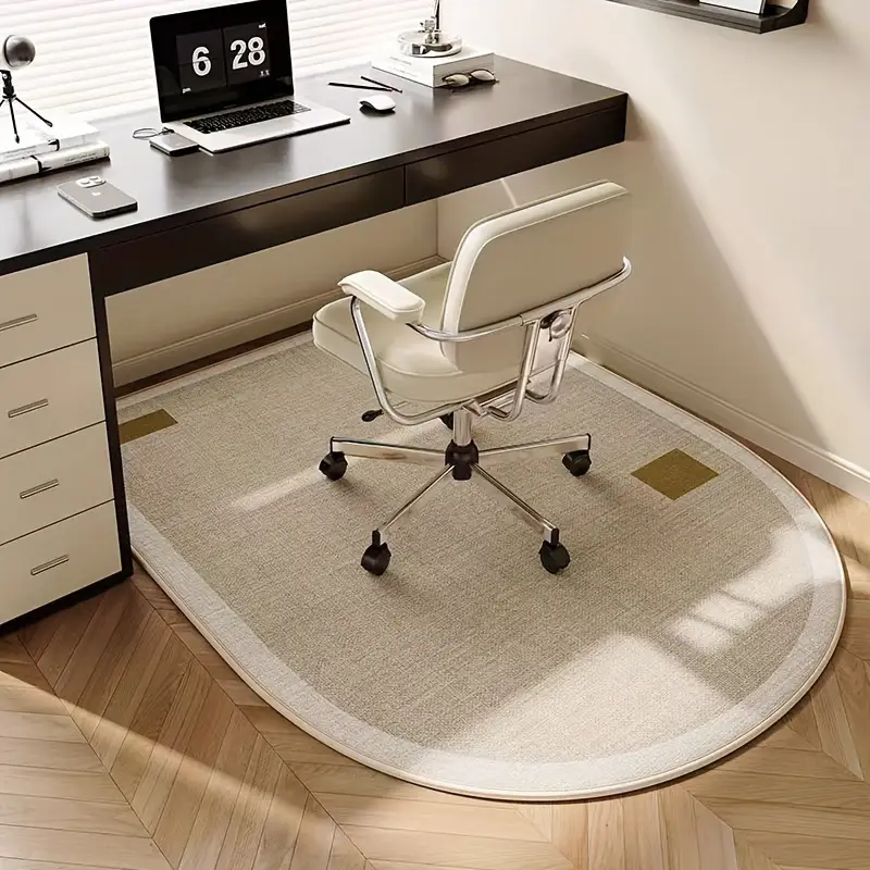 Study desk swivel chair floor  - Home Office Rug recensie en prijs