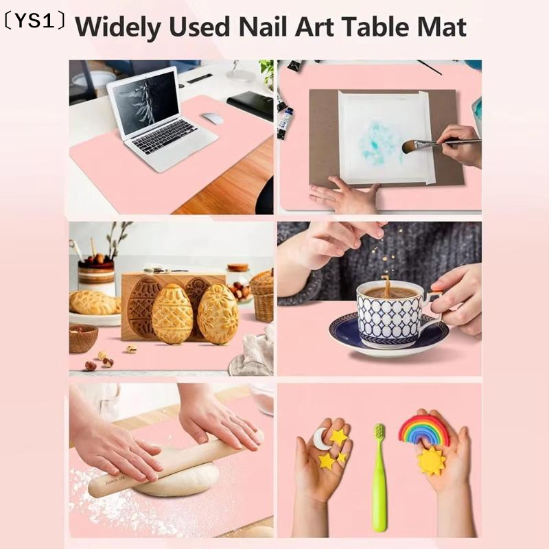 〔YS1〕Foldable PU Leather Nail  - Desk Mat Leather recensie en prijs
