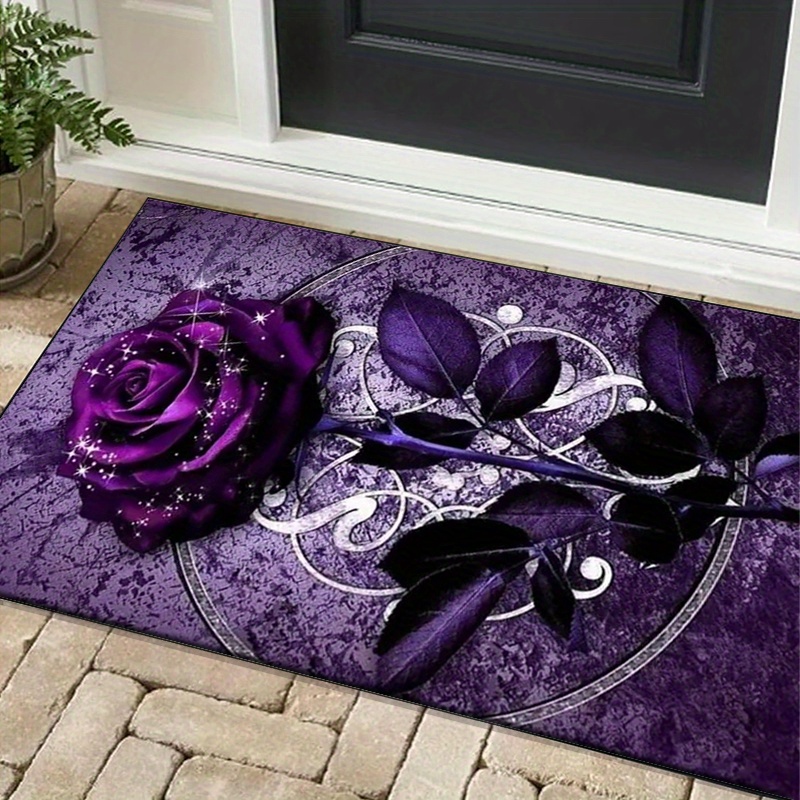 Purple Leaf Rug for Elegant Of - Home Office Interior Design recensie en prijs