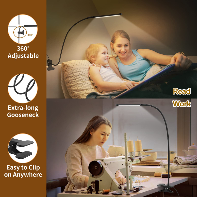 LED Desk Lamp Bedside Bed 360° - Standing Desk Electric recensie en prijs