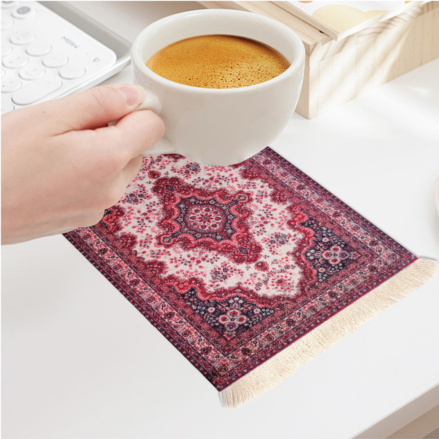 Persian Carpet Coaster Table M - Home Office Rug recensie en prijs
