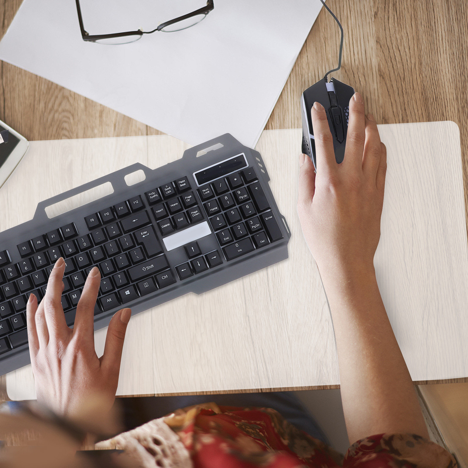 Clear Desk Protector Mat PVC T - Home Office Keyboard recensie en prijs