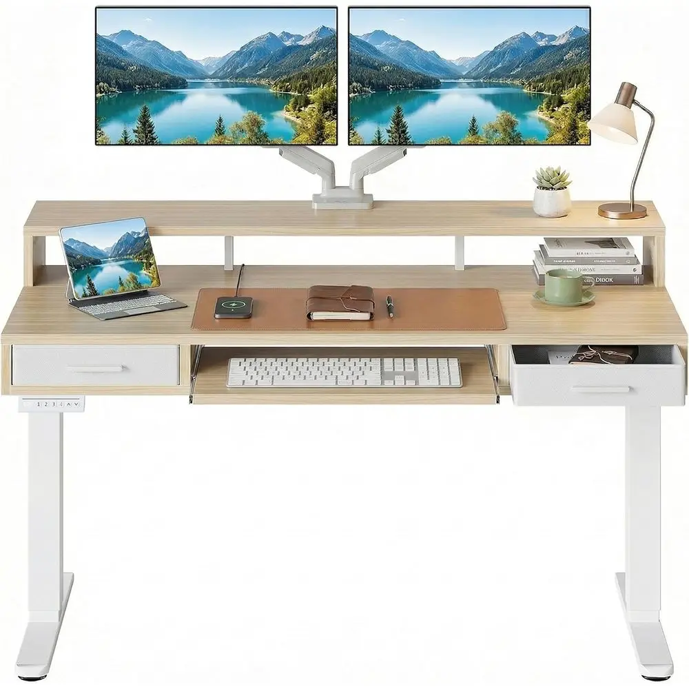 55″ x 26″ Electric Standing De - Standing Desk Electric recensie en prijs