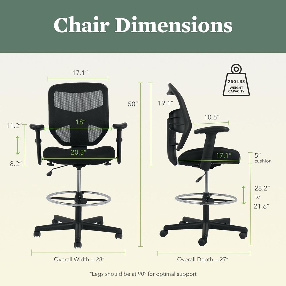 Ergonomic Mesh Standing Office - Free Home Office recensie en prijs
