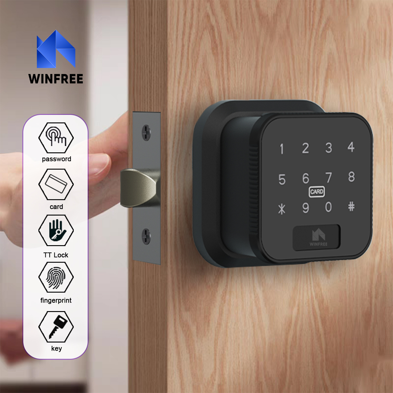 WINFREE Smart Lock Fingerprint - Home Office Google recensie en prijs
