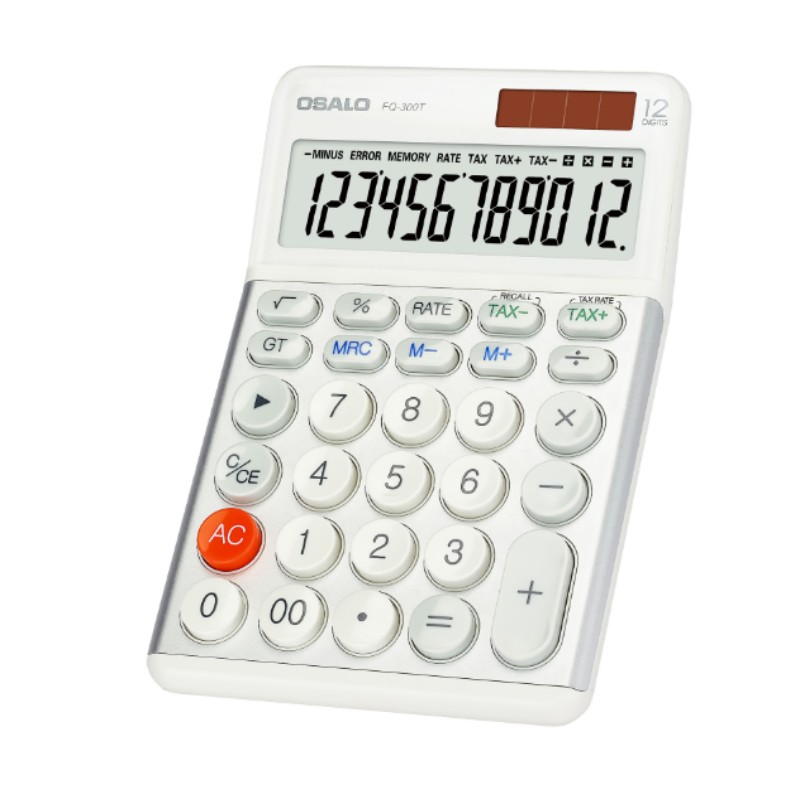 OSALO 300t 12-Digit Solar Desk - Home Office Tax recensie en prijs