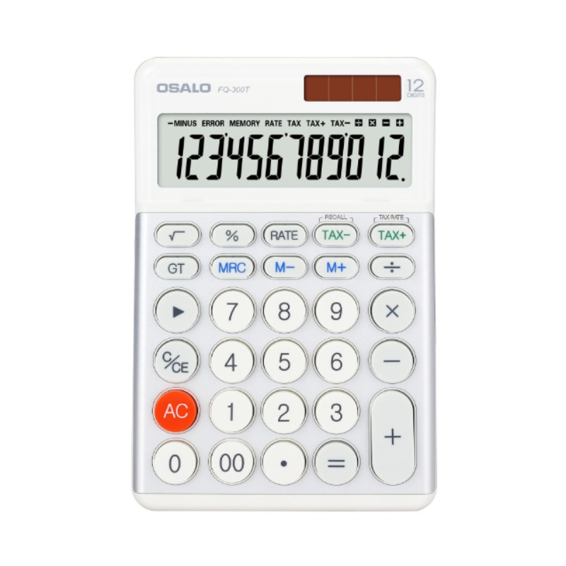 OSALO 300t 12-Digit Solar Desk - Home Office Tax recensie en prijs