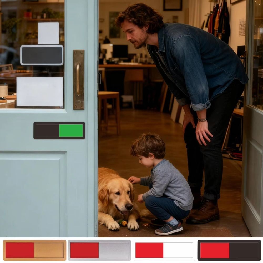 Acrylic Bathroom Occupancy Ind - Home Office Vacantes recensie en prijs