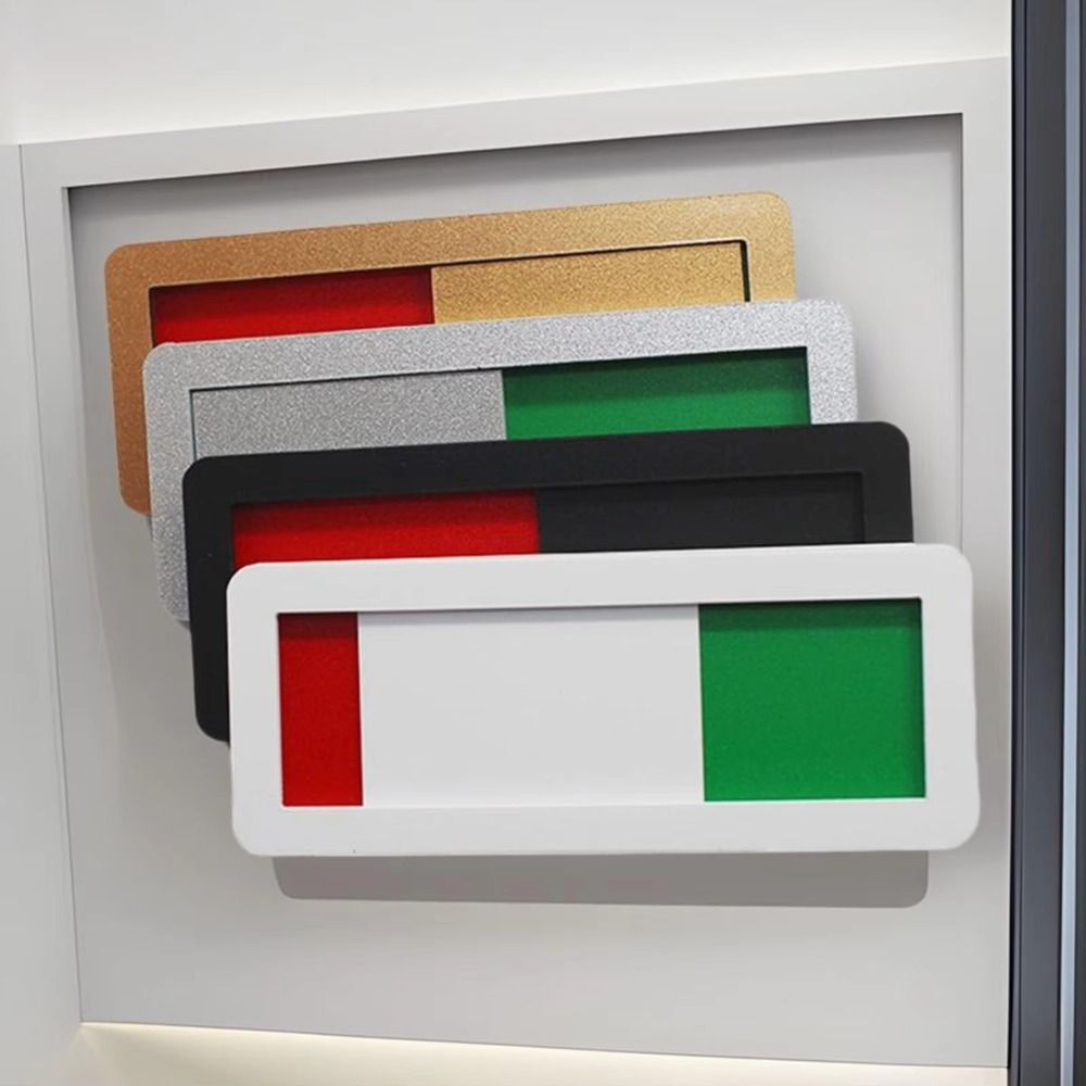 Acrylic Bathroom Occupancy Ind - Home Office Vacantes recensie en prijs
