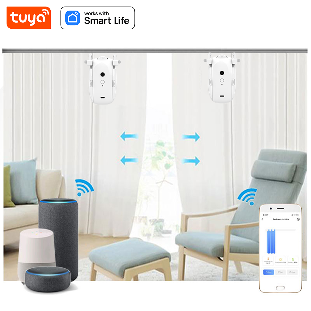 3 1 Smart Curtain Robot Opener - Home Office Google recensie en prijs