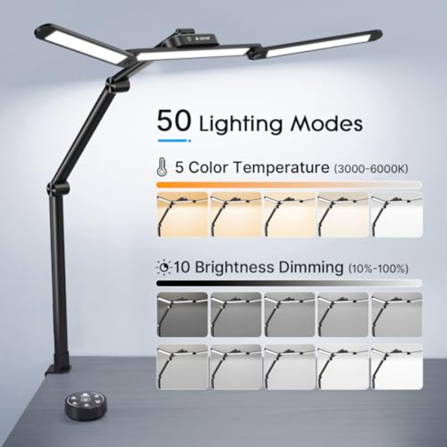 LED Desk Lamp Architect Desk L - Free Home Office recensie en prijs