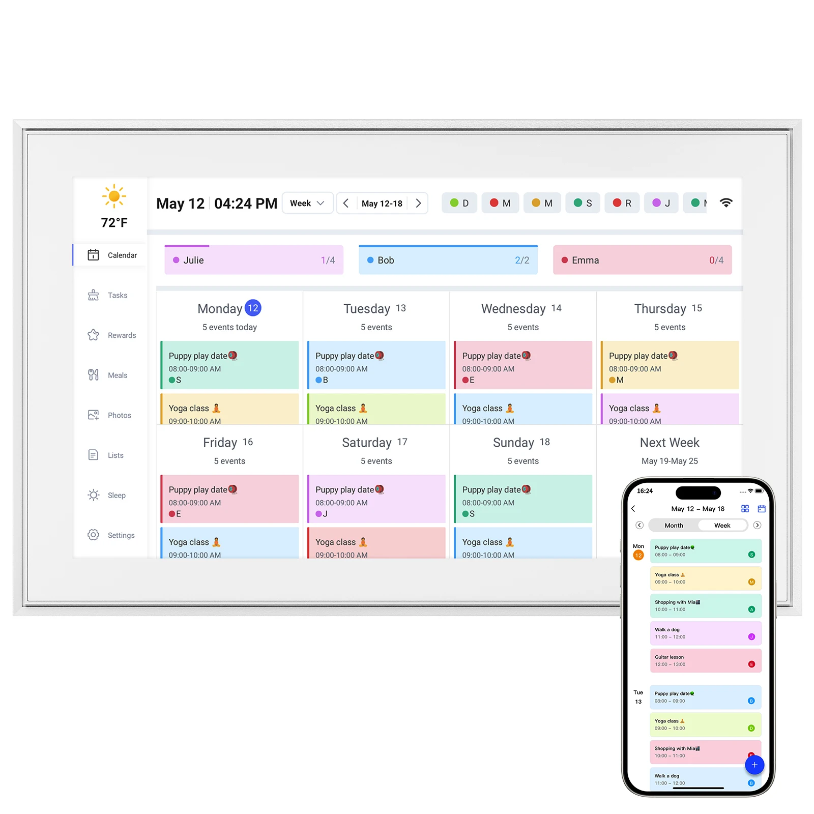 Home Smart Digital Calendar wi - Home Office Google recensie en prijs
