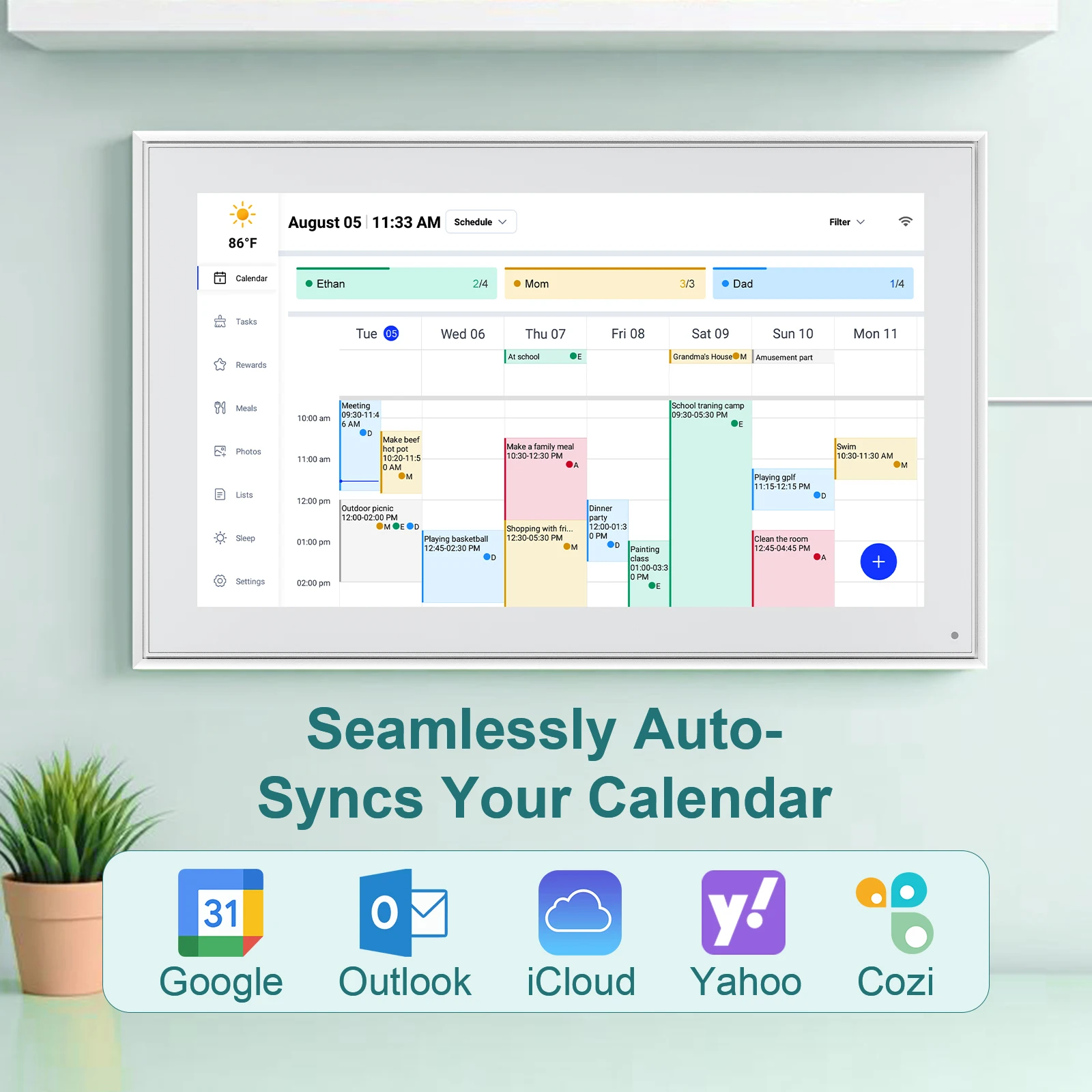 Home Smart Digital Calendar wi - Home Office Google recensie en prijs