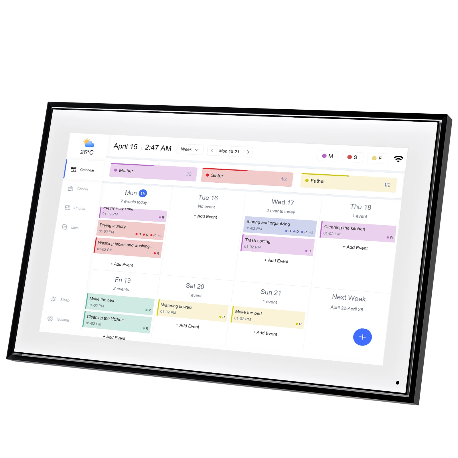 Home Smart Digital Calendar wi - Home Office Google recensie en prijs