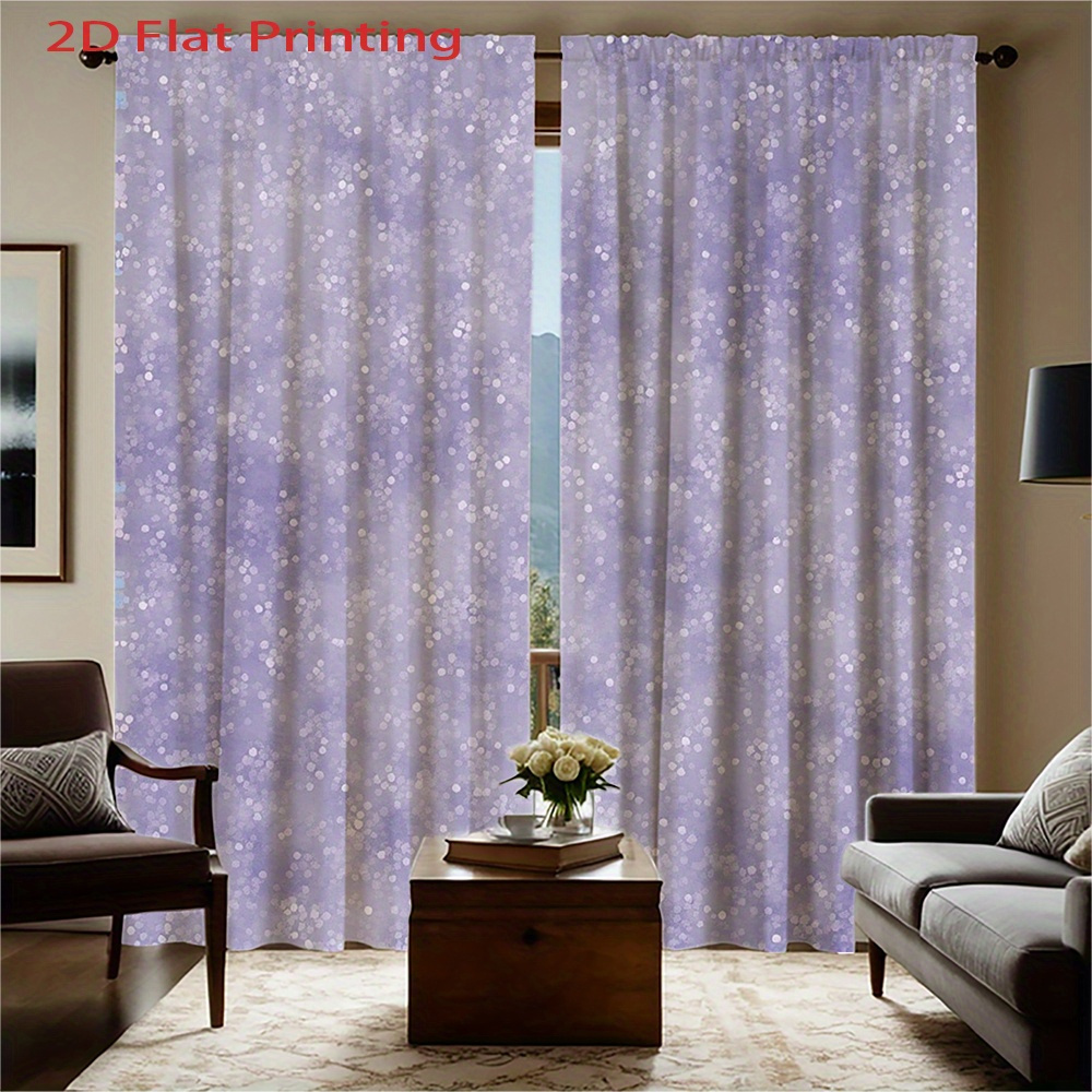 Purple Sparkle Curtains Window - Home Office Interior Design recensie en prijs