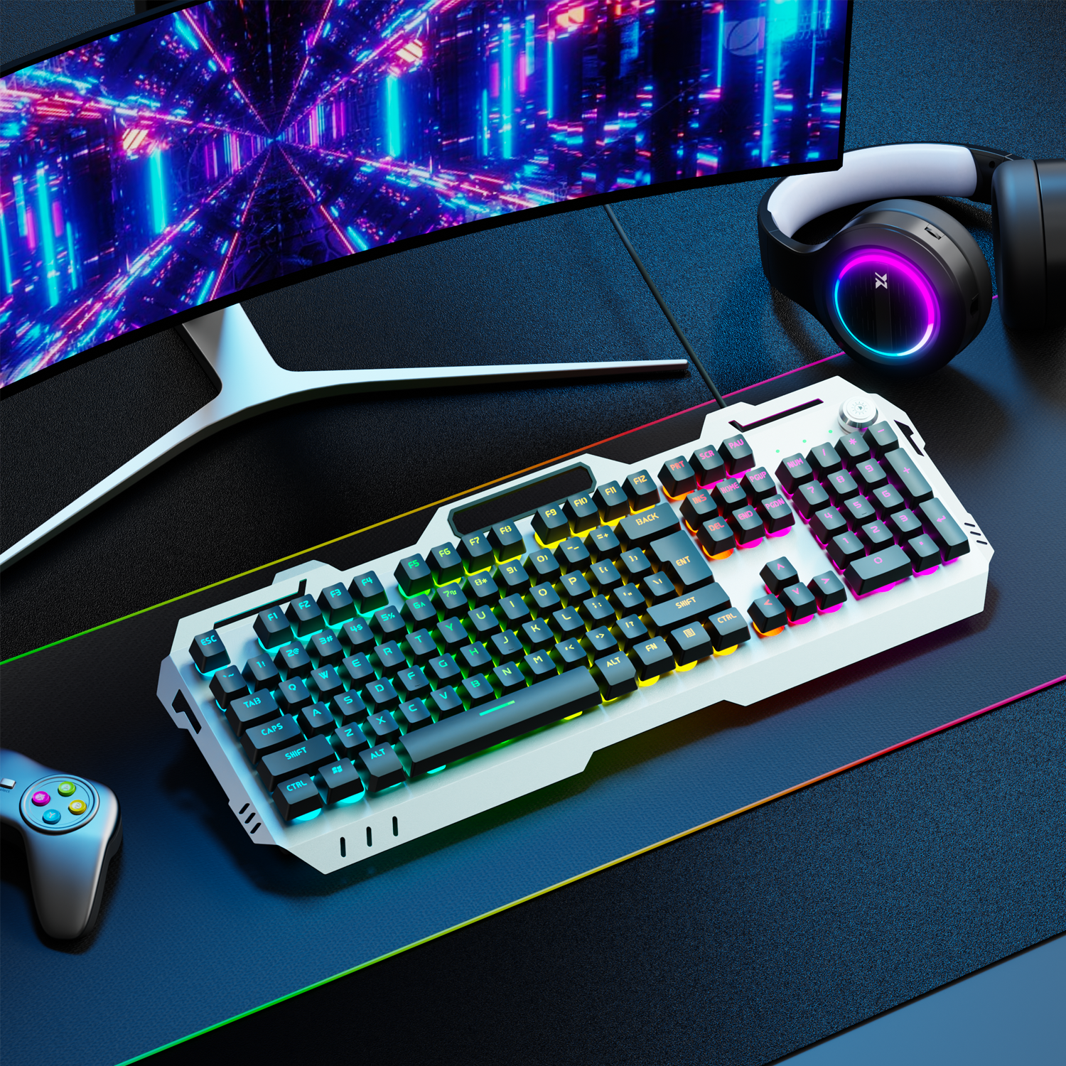 EWEADN Silent Gaming Keyboard, - Home Office Keyboard recensie en prijs