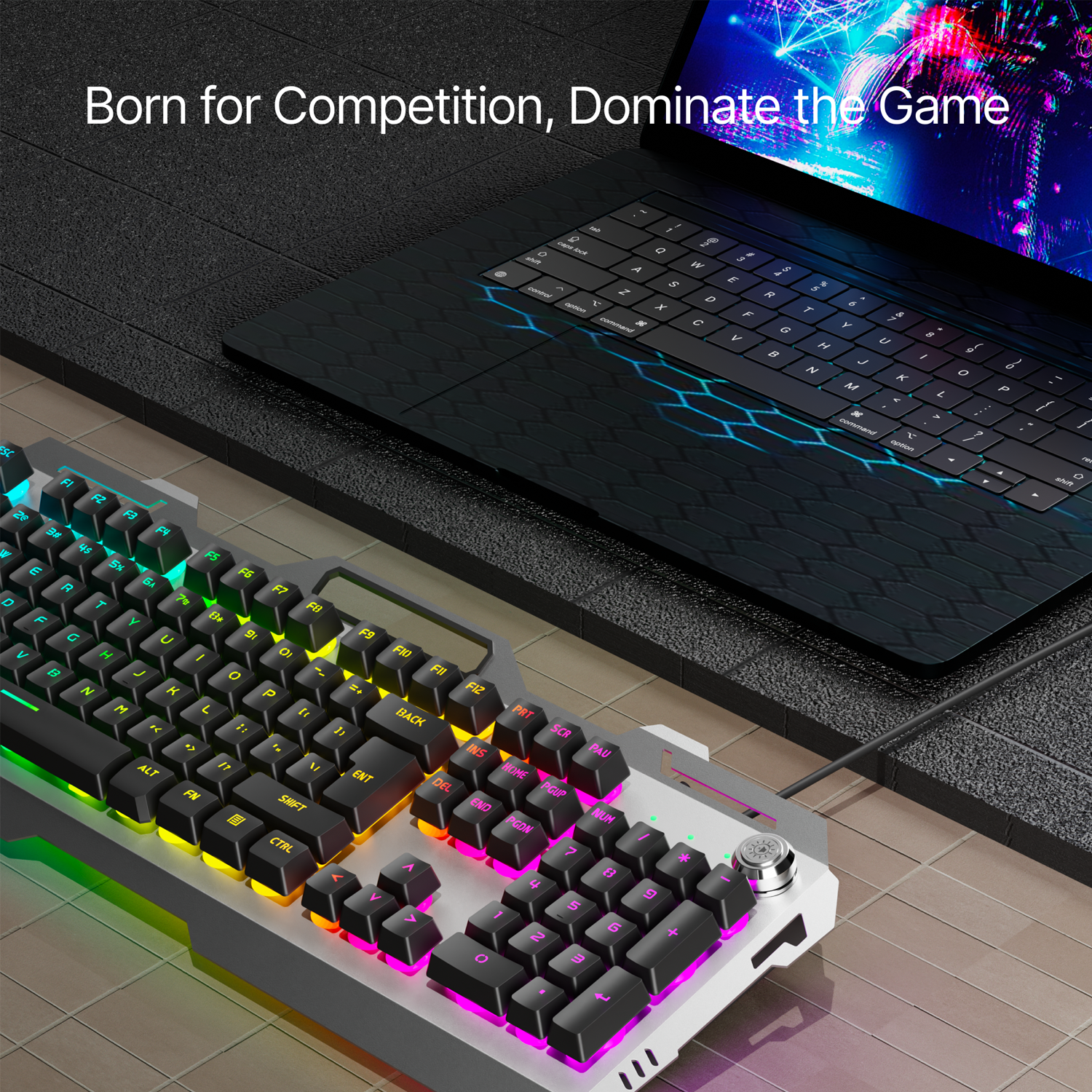 EWEADN Silent Gaming Keyboard, - Home Office Keyboard recensie en prijs