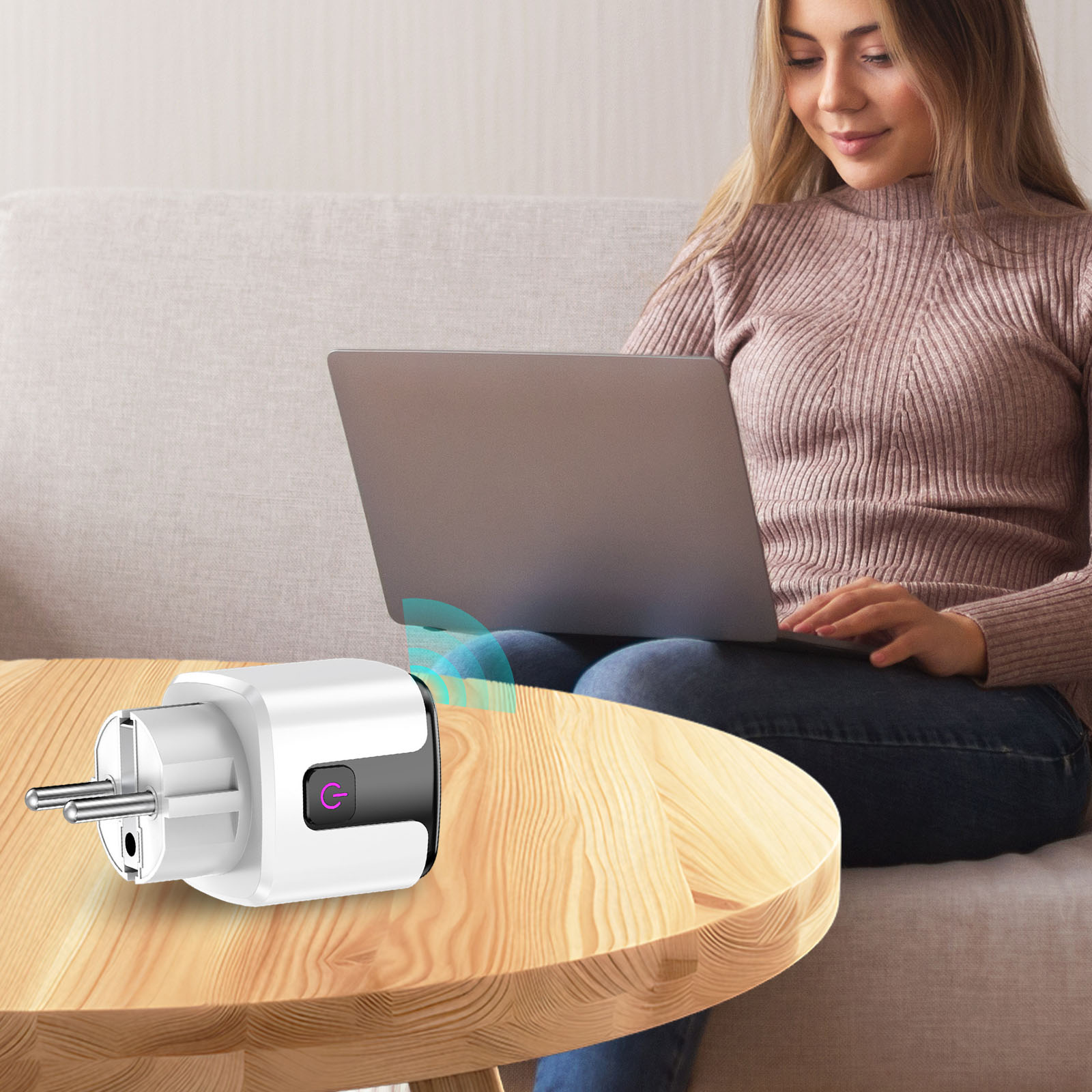 Wi-Fi & BT Smart Outlet Works  - Home Office Google recensie en prijs