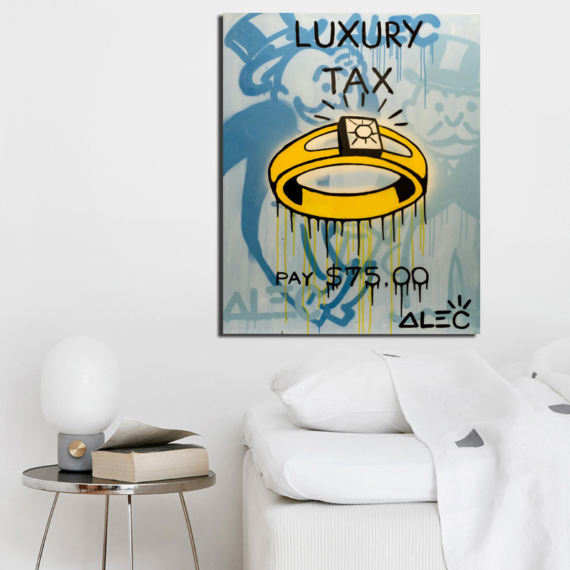 Alec Monopoly Luxury Tax Wall  - Home Office Tax recensie en prijs